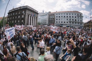 INFORMACIJE O PROSVJEDU PRED HNB-om