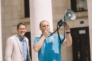 Udruga Franak prosvjeduje pred HNB-om: Dosta je manipulacija i zastrašivanja