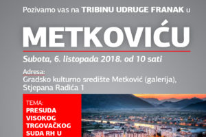 TRIBINA U METKOVIĆU
