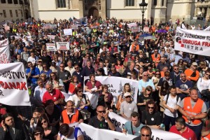 Udruga Franak u petak prosvjeduje na Markovom trgu