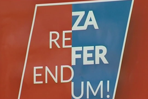 Udruga Franak podržava akciju “Referendum za referendum”