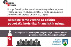 BESPLATNA EDUKACIJA O ZAŠTITI POTROŠAČA KORISNIKA FINANCIJSKIH USLUGA