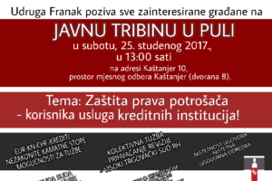 PULA – besplatna edukacija o zaštiti potrošača korisnika kreditnih usluga