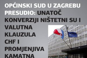 PRVA PRIVATNA PRESUDA NA TEMELJU KOLEKTIVNE PRAVOMOĆNE PRESUDE VISOKOGA TRGOVAČKOG SUDA