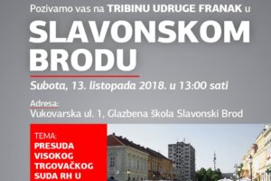 TRIBINA – SLAVONSKI BROD