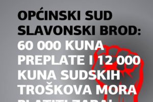 60 000 KUNA PREPLAĆENOG TEČAJA, PREPLAĆENIH KAMATA I ZATEZNIH KAMATA MORA VRATITI ZAGREBAČKA BANKA JEDNOME POTROŠAČU