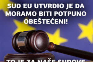 NIJE ISTINA DA GRAĐANI KOJI SU IZVRŠILI KONVERZIJU NE MOGU TUŽITI BANKE – TO NIJE UTVRĐENO OGLEDNIM POSTUPKOM!