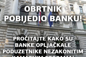 OTP BANKA MORA VRATITI OBRTNIKU NEZAKONITO NAPLAĆENE KAMATE ZA EURO KREDIT IZ 2006.GOD.