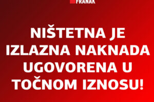 VAŽNA PRAVOMOĆNA PRESUDA ŽUPANIJSKOG SUDA U SLAVONSKOM BRODU, GŽ-796/2020!