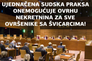 HRVATSKI SUDOVI ZABRANJUJU OVRHE NEKRETNINA UJEDNAČENOM SUDSKOM PRAKSOM NA TEMELJU PRESUDE SUDA EU C-407/18!