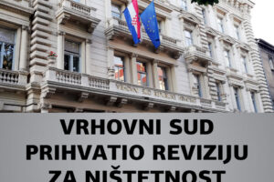 VRHOVNI SUD DOPUSTIO JE REVIZIJU PRAVOMOĆNE PRESUDE KOJOM JE SUĐENA NIŠTETNOST CHF UGOVORA!