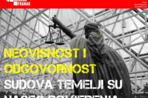 PREDSTAVKA PREDSJEDNIKA UPRAVNOG ODBORA UDRUGE FRANAK SUCIMA GRAĐANSKOG ODJELA VRHOVNOG SUDA RH I UDRUZI HRVATSKIH SUDACA